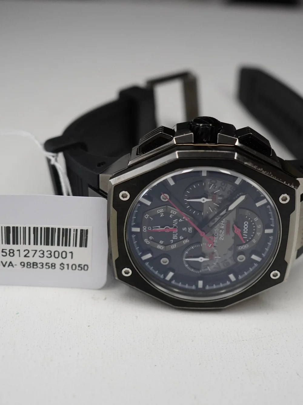 Bulova Series X 98B358 Precisionist 262kHz Quartz Chronograph 300M Watch
